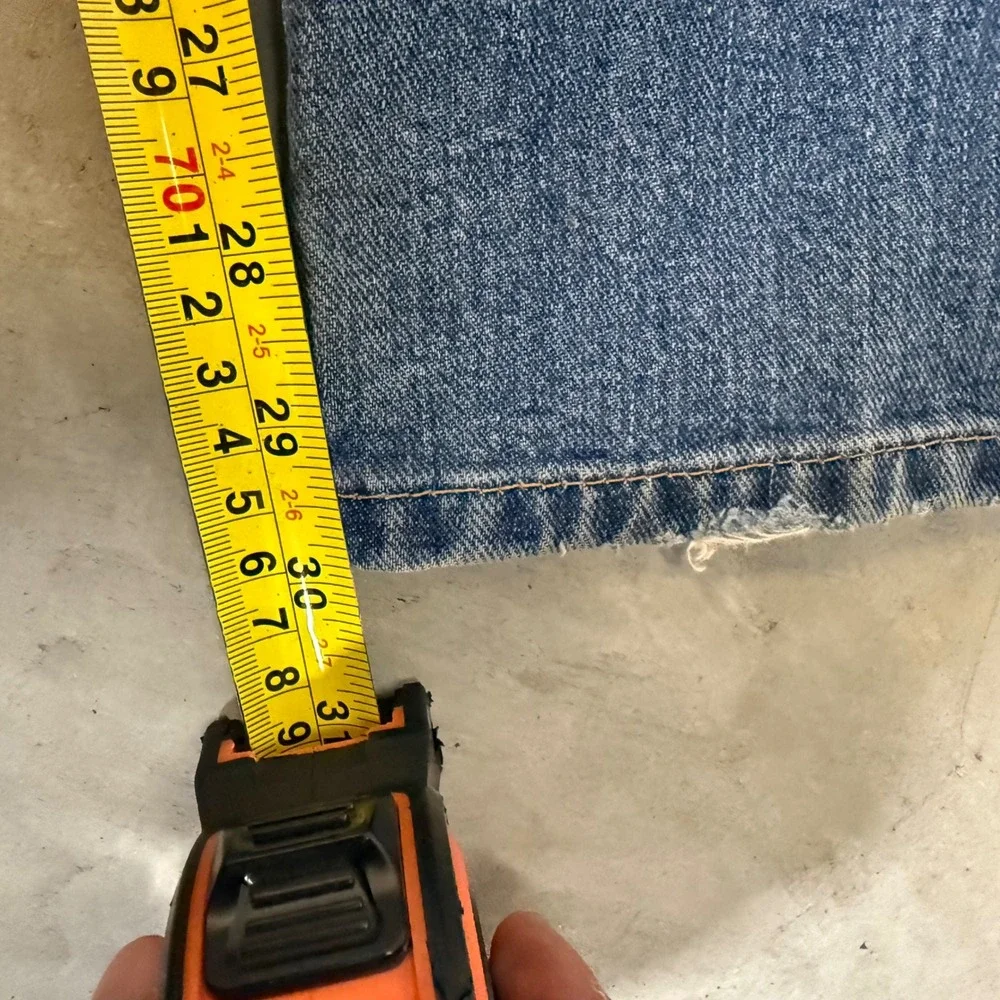 2000s y2k distressed relaxed fit jeans